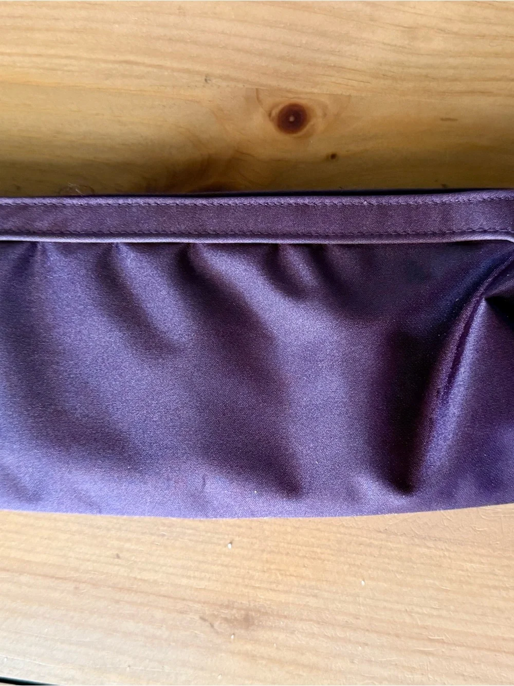 Vintage Avon Brown Satin Embroidered Floral Clutch Purse Sequins Beaded Y2K